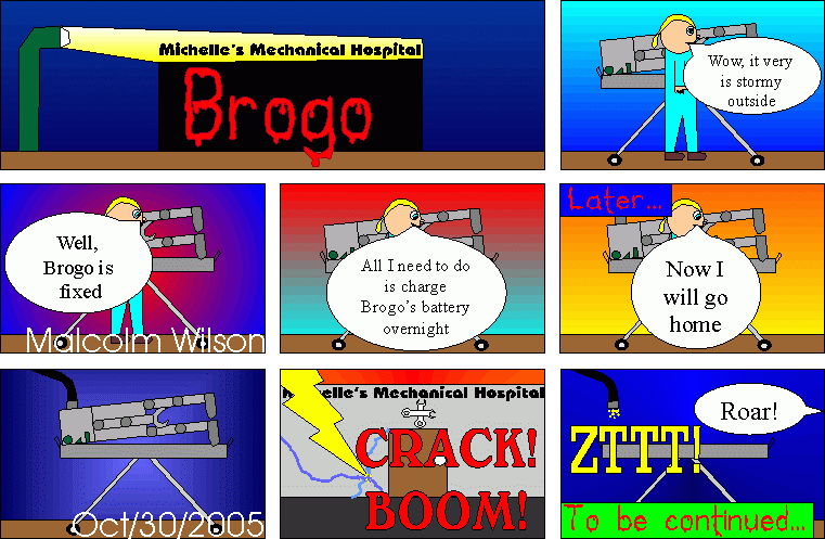 Comic strip for October 30th, 2005